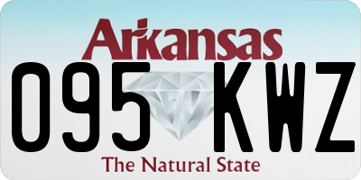 AR license plate 095KWZ