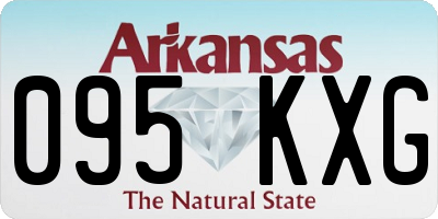 AR license plate 095KXG