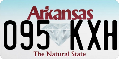 AR license plate 095KXH
