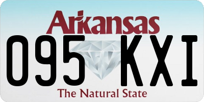 AR license plate 095KXI