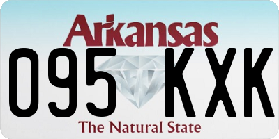 AR license plate 095KXK