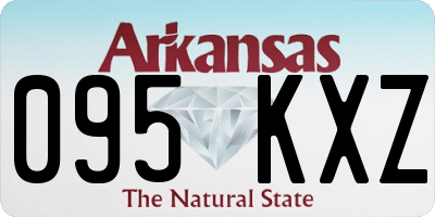 AR license plate 095KXZ