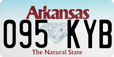AR license plate 095KYB