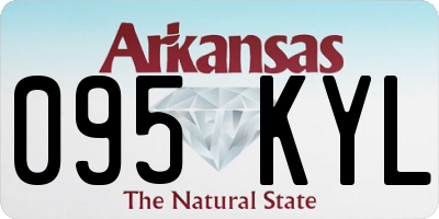 AR license plate 095KYL