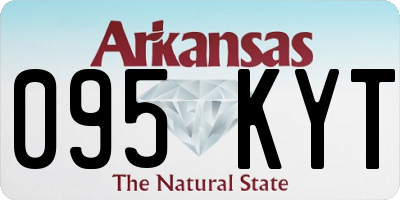 AR license plate 095KYT
