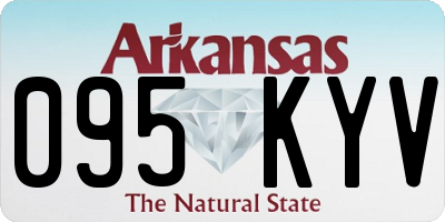 AR license plate 095KYV