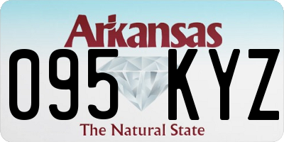 AR license plate 095KYZ