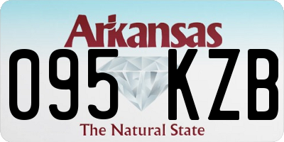 AR license plate 095KZB