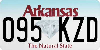 AR license plate 095KZD