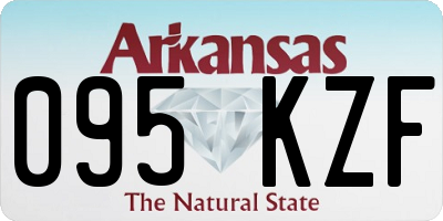 AR license plate 095KZF