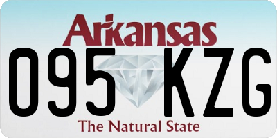 AR license plate 095KZG