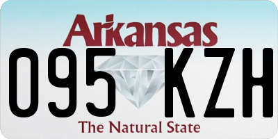 AR license plate 095KZH