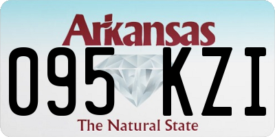 AR license plate 095KZI