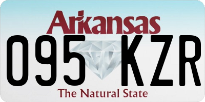 AR license plate 095KZR