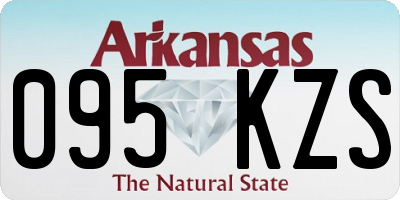 AR license plate 095KZS