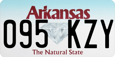 AR license plate 095KZY