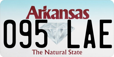 AR license plate 095LAE