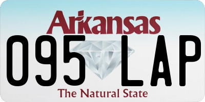 AR license plate 095LAP