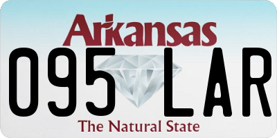 AR license plate 095LAR