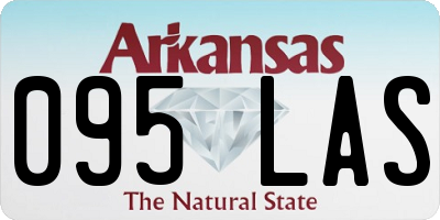 AR license plate 095LAS