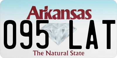 AR license plate 095LAT