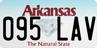 AR license plate 095LAV