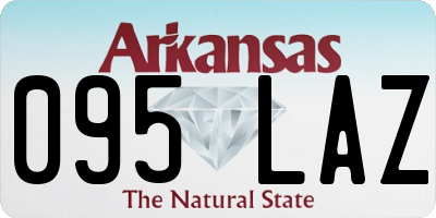 AR license plate 095LAZ
