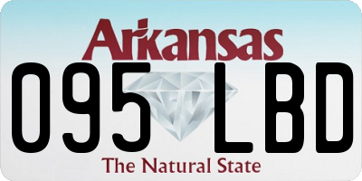 AR license plate 095LBD