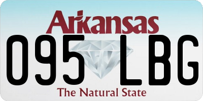 AR license plate 095LBG