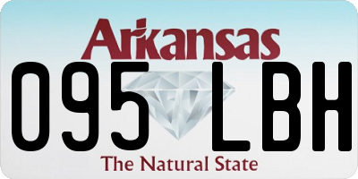 AR license plate 095LBH