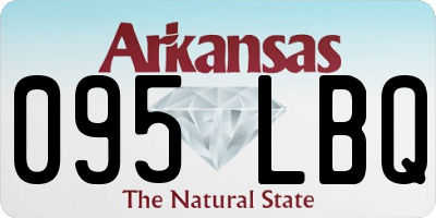 AR license plate 095LBQ
