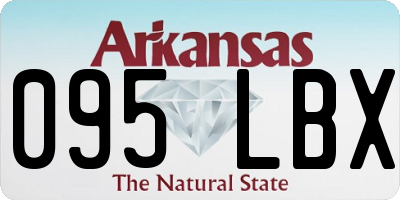 AR license plate 095LBX