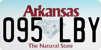 AR license plate 095LBY