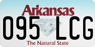 AR license plate 095LCG