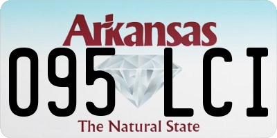 AR license plate 095LCI