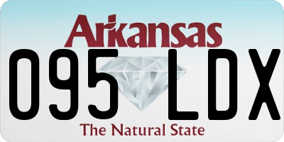 AR license plate 095LDX