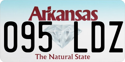 AR license plate 095LDZ