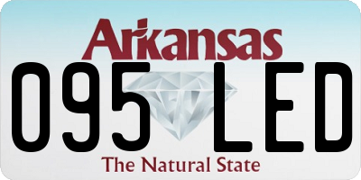 AR license plate 095LED