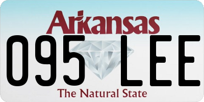 AR license plate 095LEE