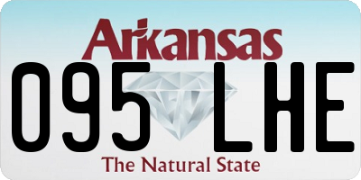 AR license plate 095LHE