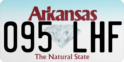 AR license plate 095LHF
