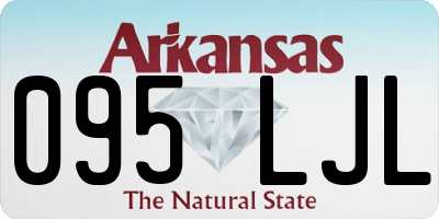 AR license plate 095LJL