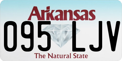 AR license plate 095LJV
