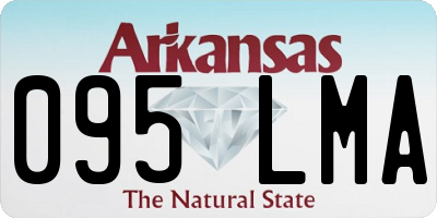 AR license plate 095LMA