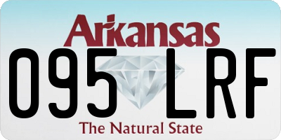 AR license plate 095LRF