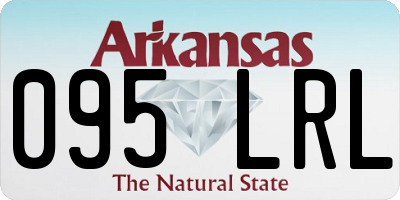 AR license plate 095LRL