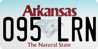 AR license plate 095LRN