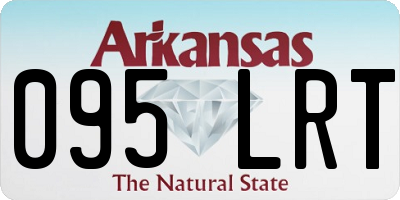 AR license plate 095LRT