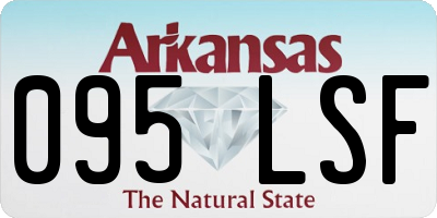AR license plate 095LSF