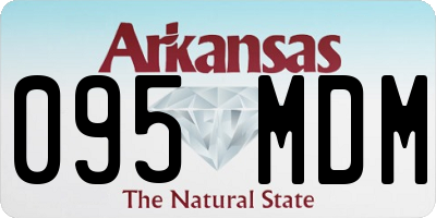 AR license plate 095MDM